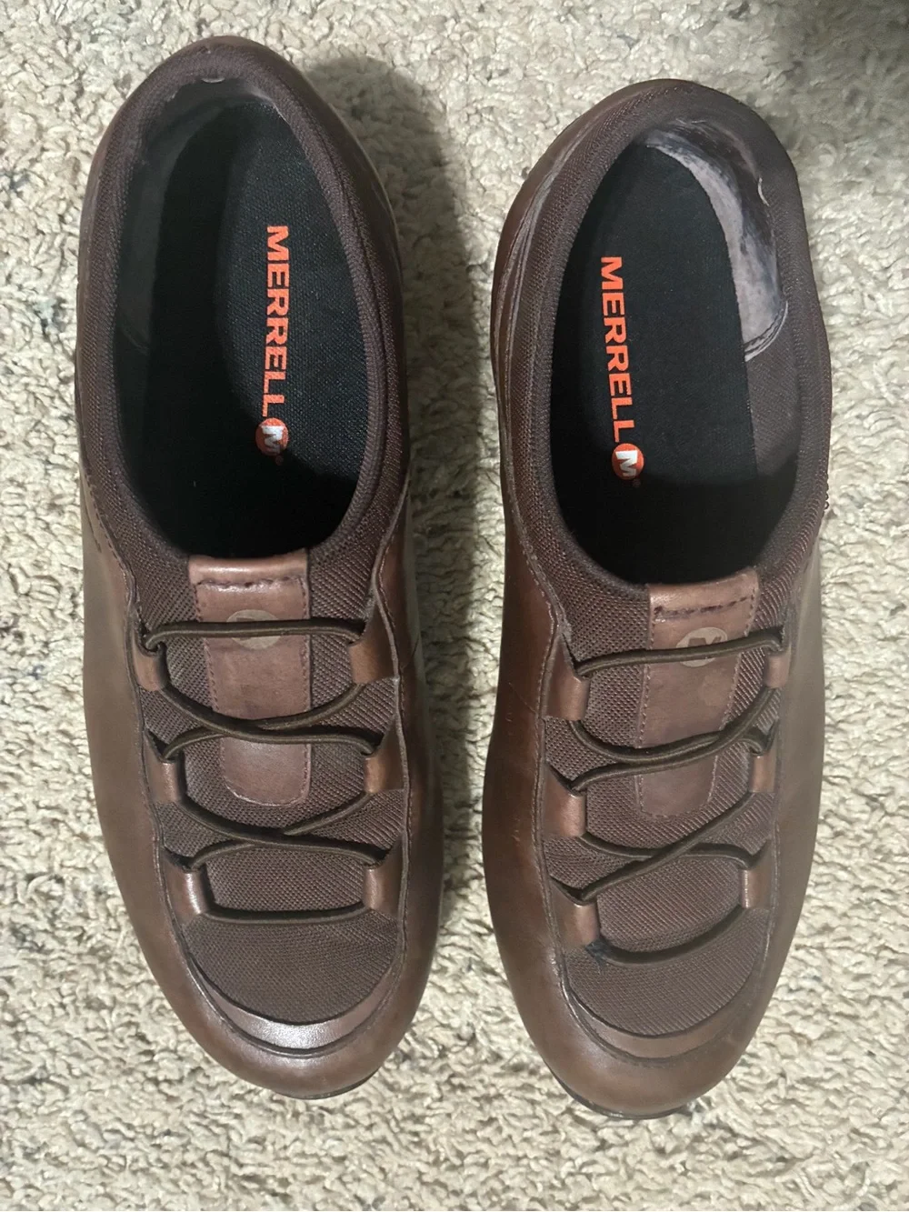 Merrell Women’s Brown Slip-On Athletic Casual Sneakers - Picture 2 of 8